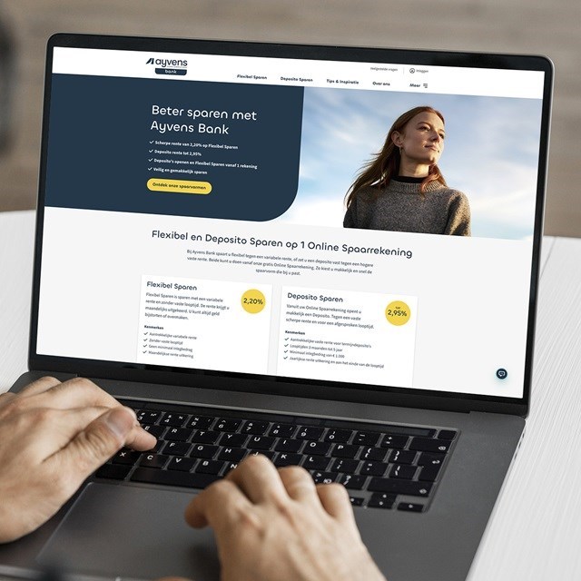 Image of Ayvens Bank website.