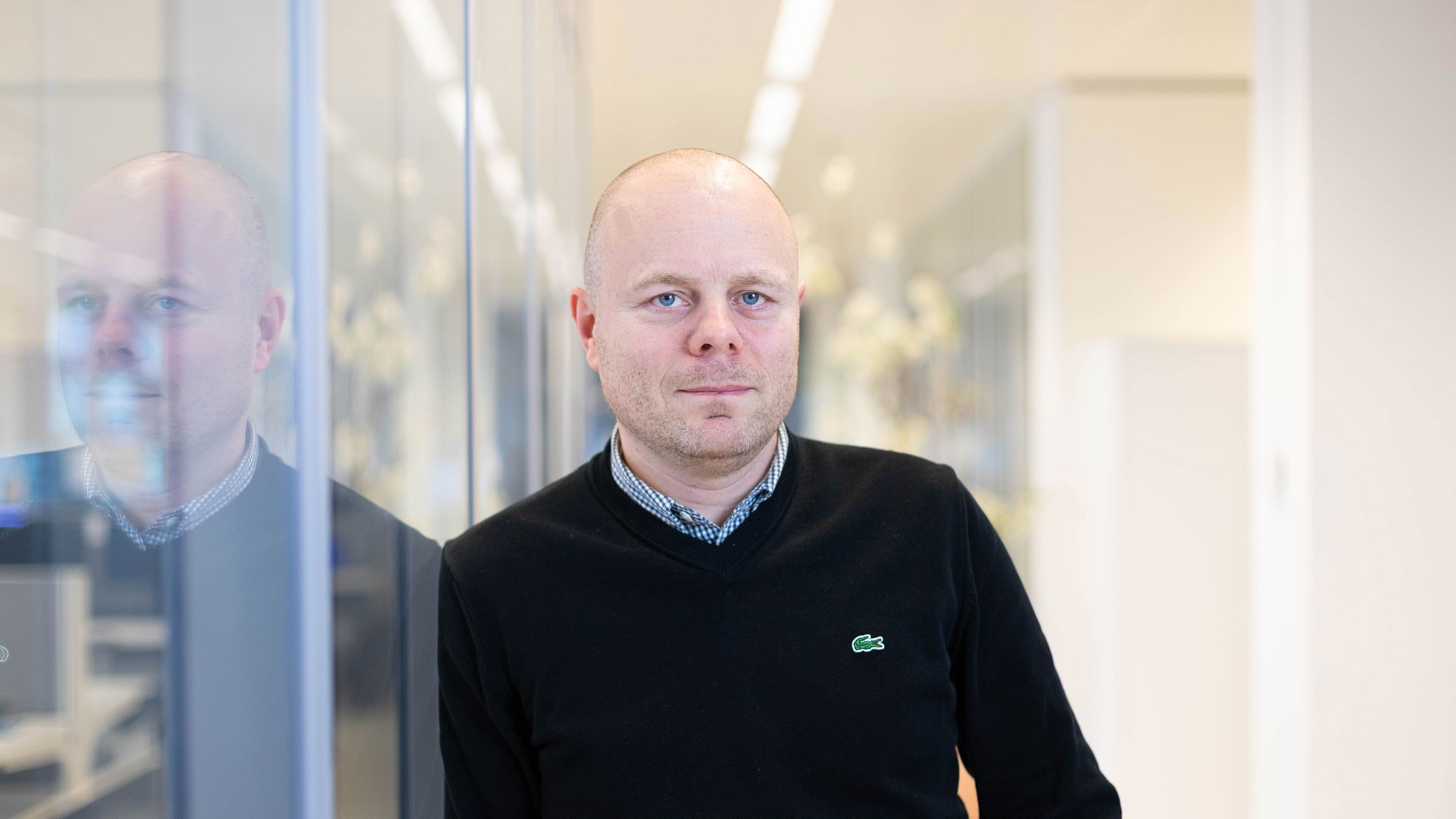 Collega Ronald Nieuwenhuis.