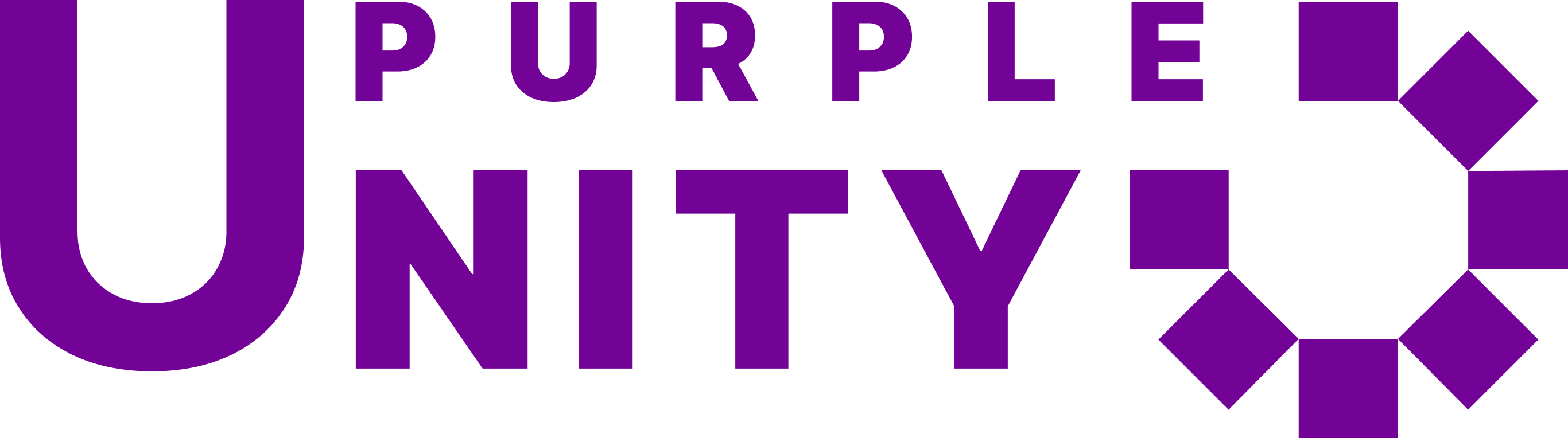 Logo purple Unity.