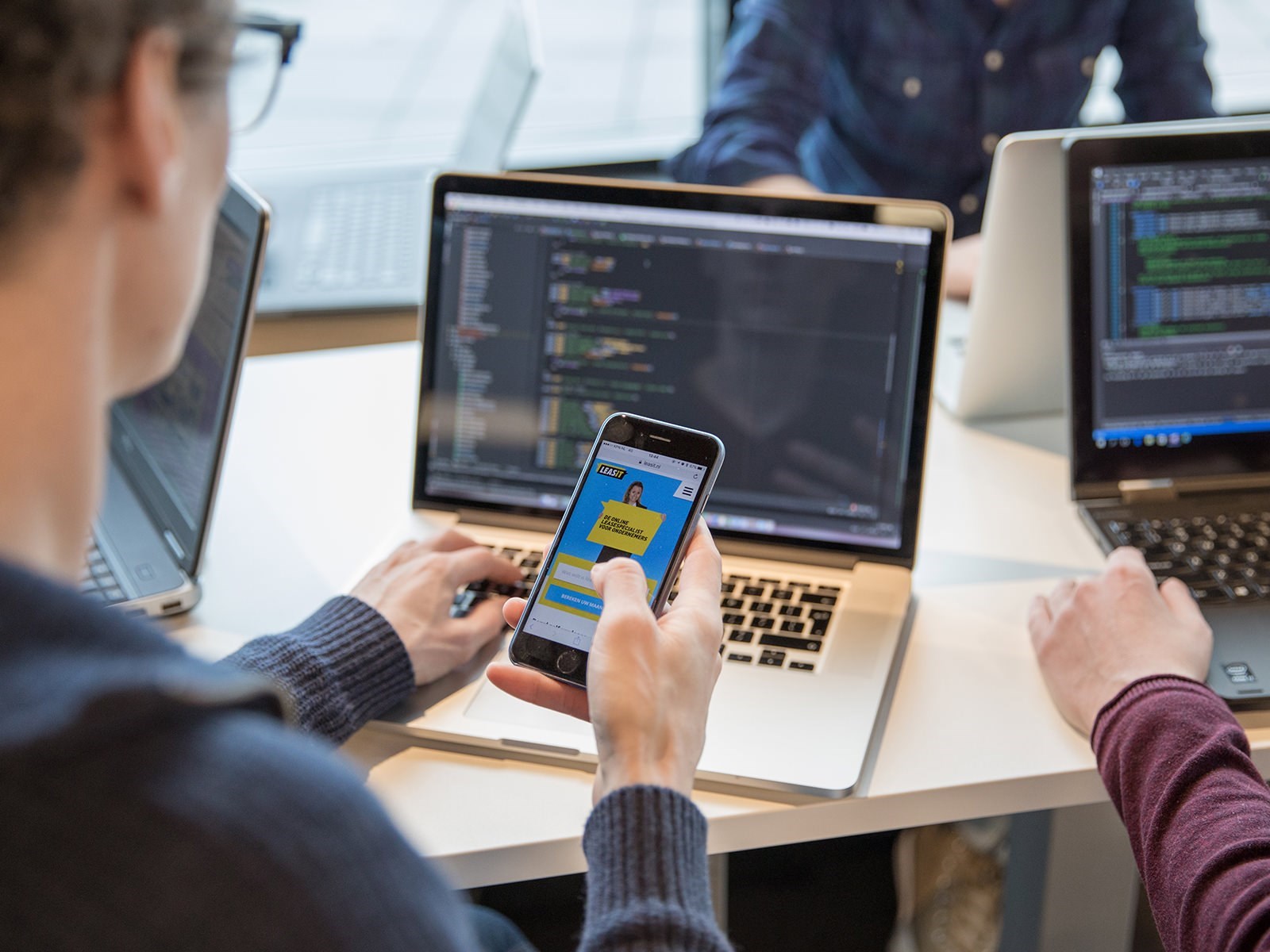 LEASIT front end development