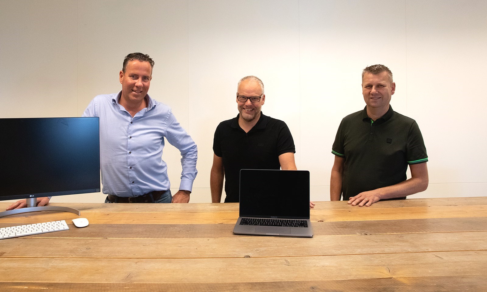 Patrik, John en Patrik