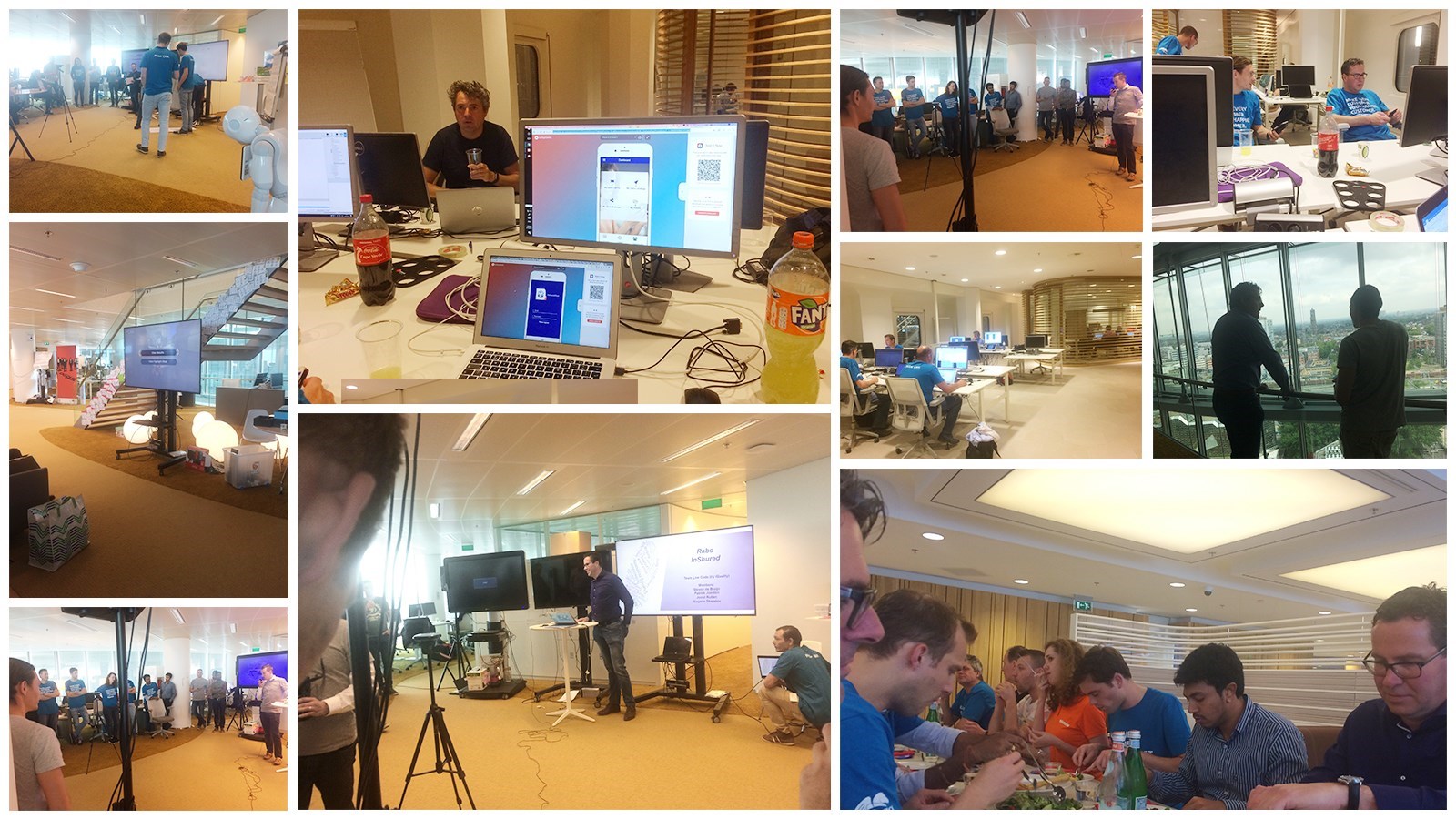 Hackathon collage